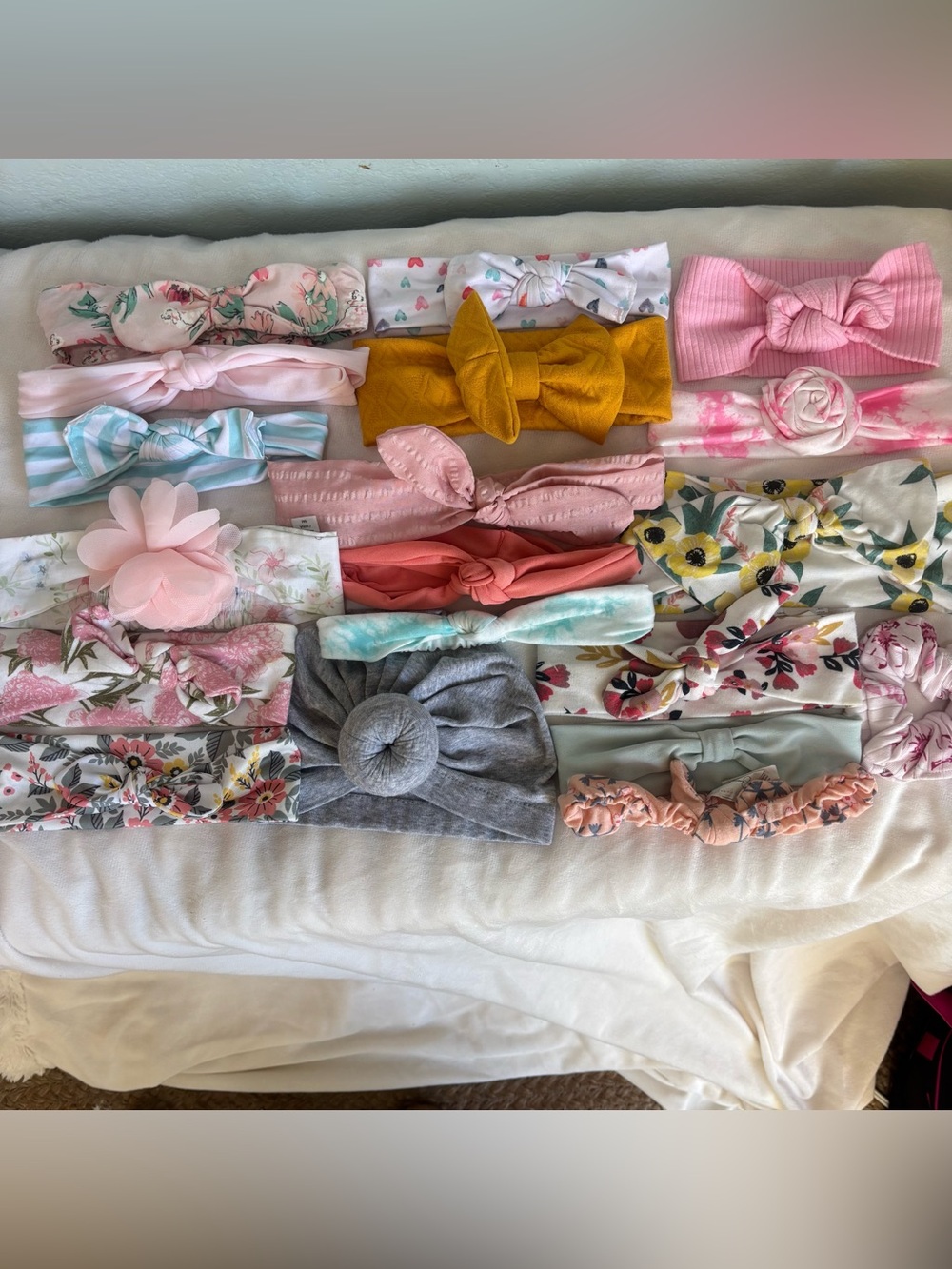 Assorted Baby Toddler Girl Knotted and Bow Headbands